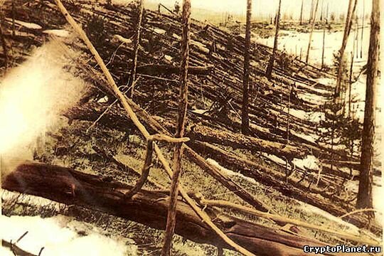 Место падения Тунгусского метеорита